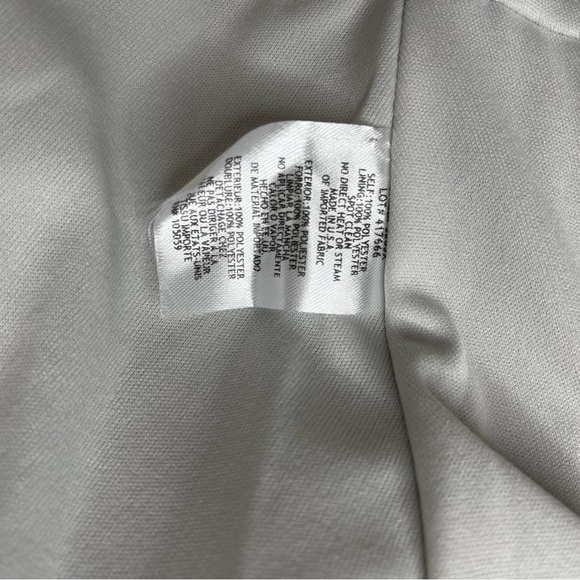 New Aqua Frozen Blue Ombre Pleated Mini Dress US 4 - Picture 12 of 12